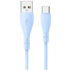 CABLE COOL USB A USB-C 1M NYLON BLUE
