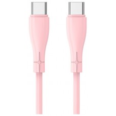 CABLE COOL USB-C A USB-C 1M SILICONA PINK