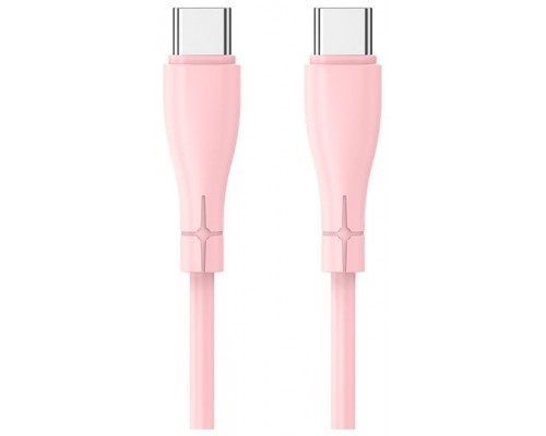 CABLE COOL USB-C A USB-C 1M SILICONA PINK