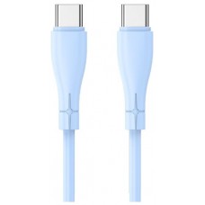 CABLE COOL USB-C A USB-C 1M SILICONA BLUE