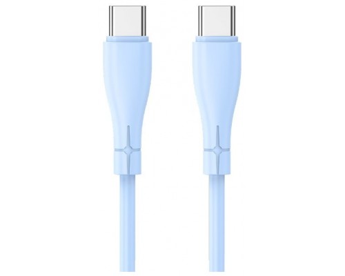 CABLE COOL USB-C A USB-C 1M SILICONA BLUE