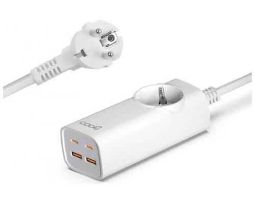 CARGADOR COOL 5 PUERTOS 65W WHITE