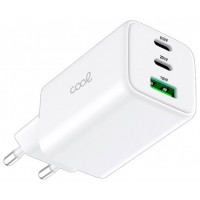 CARGADOR COOL 65W ULTRA CARGA RAPIDA WHITE