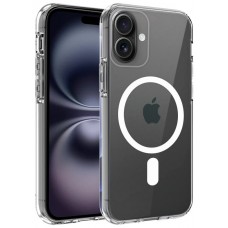 FUNDA COOL IPHONE 16 MAGNETICA TRANSPARENTE