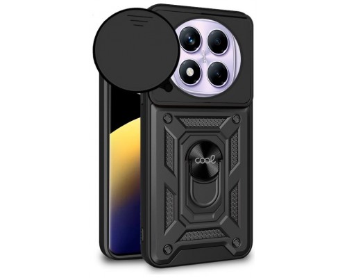 FUNDA COOL XIAOMI NOTE 14 PRO HARD RING BLACK