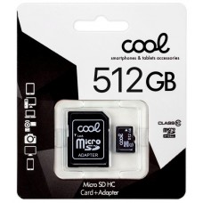 MEM MICROS SD 512GB COOL CL10 ADAPT