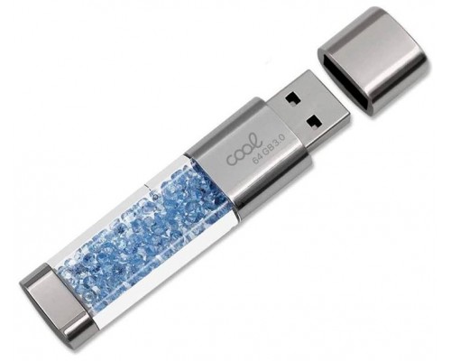 PENDRIVE 64GB USB 3.0 COOL CRYSTAL CELESTE