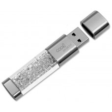 PENDRIVE 64GB USB 3.0 COOL CRYSTAL BLANCO