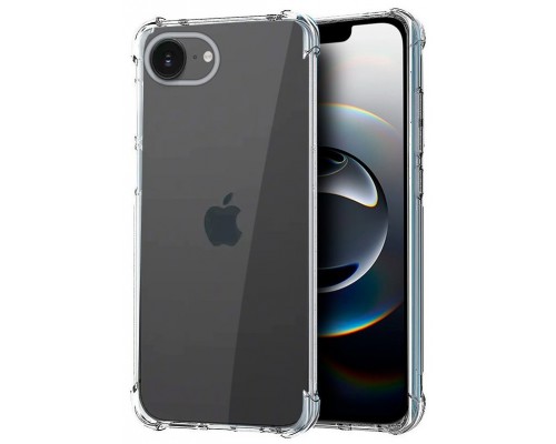 FUNDA COOL IPHONE 16E TRANSPARENTE