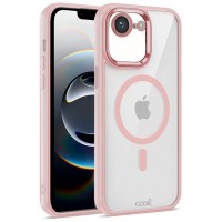FUNDA COOL IPHONE 16E MAGNETICA BORDE ROSA