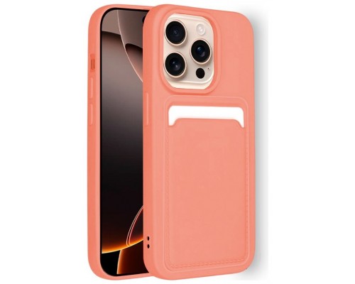 FUNDA COOL IPHONE 16 PRO MAX CARD ROSA-GK11 FUNDA COOL IPHONE 16 PRO MAX CARD ROSA