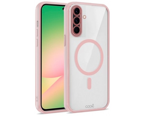 FUNDA COOL SAMSUNG A56 5G MAGN. BORDE ROSA