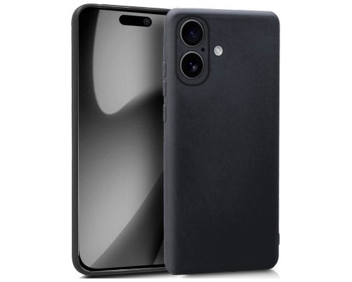 FUNDA COOL SILICONA  IPHONE 17 NEGRO