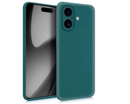FUNDA COOL SILICONA  IPHONE 17 VERDE