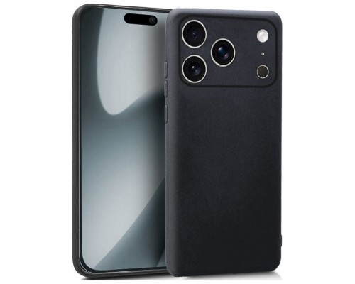 FUNDA COOL SILICONA  IPHONE 17 PRO NEGRO