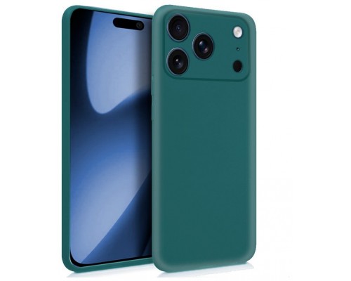 FUNDA COOL SILICONA IPHONE 17 PRO MAX VERDE