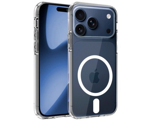 FUNDA COOL IPHONE 17 PRO MAX MAGNETICA TRANSPARENT