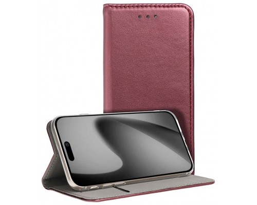 FUNDA COOL FLIP COVER  IPHONE 17 LISO BURGUNDY