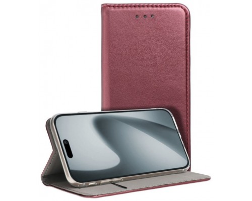 FUNDA COOL FLIP COVER  IPHONE 17 PRO LISO BURGUNDY