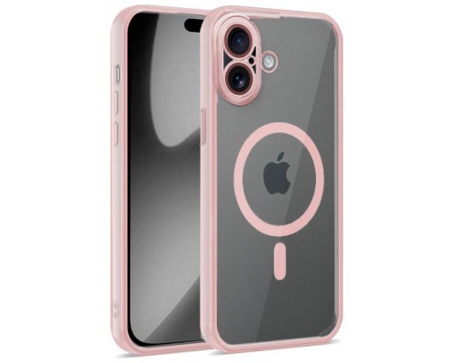 FUNDA COOL IPHONE 17 MAGNETICA BORDE ROSA