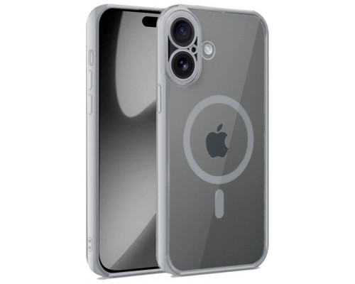 FUNDA COOL IPHONE 17 MAGNETICA BORDE PLATA