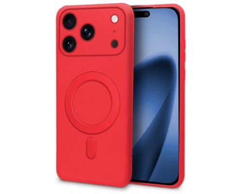 FUNDA COOL IPHONE 17 PRO MAX MAGNETICA COVER ROJO