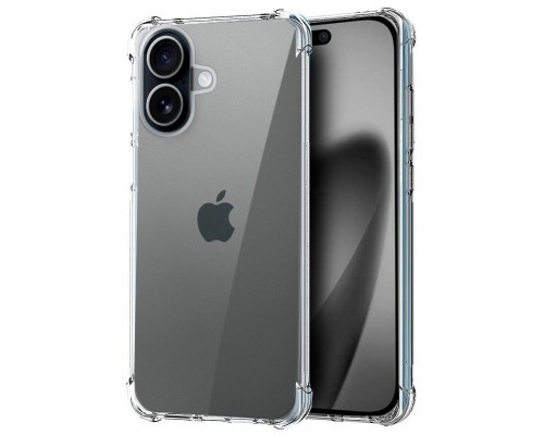 FUNDA COOL IPHONE 17 ANTISHOCK TRANSPARENTE