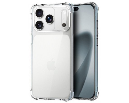 FUNDA COOL IPHONE 17 PRO ANTISHOCK TRANSPARENTE