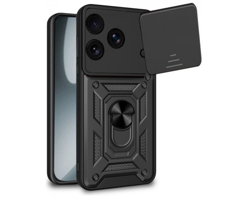 FUNDA COOL IPHONE 17 PRO HARD  RING NEGRO