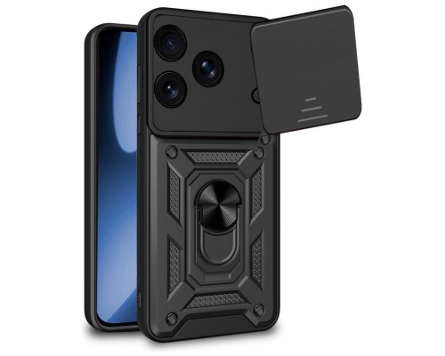 FUNDA COOL IPHONE 17 PRO MAX HARD  RING NEGRO