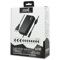 CARGADOR COOL ORD. PORTATIL AUTO 65W 11 CONECTORES