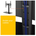 VOGEL"S MS3085 NEGRO / SOPORTE SOBREMESA PARA TV DE 32" A 65"-M013 VOGEL"S MS3085 NEGRO / SOPORTE SOBREMESA PARA TV DE 32" A 65"