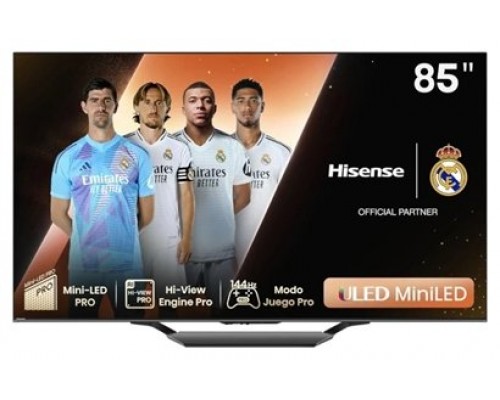 Hisense 85U7NQ TV 85" UHD MINILED ULED QLED 144HZ
