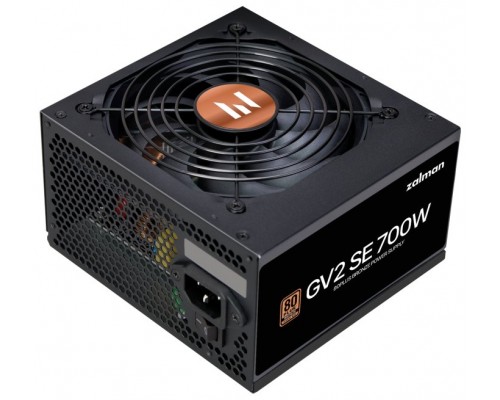 FUENTE DE ALIMENTACION ZALMAN 700W 80+ BRONZE NEGRO ATX NEGRO