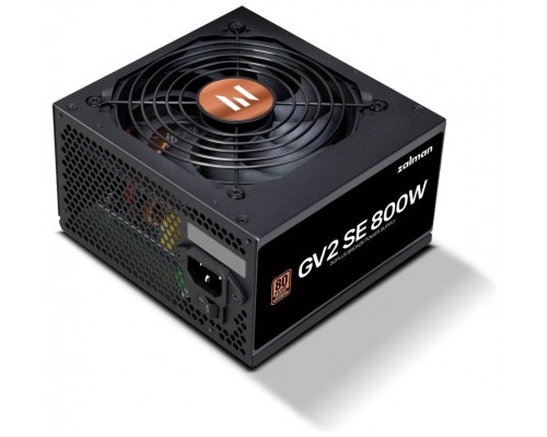FUENTE DE ALIMENTACION ZALMAN 800W 80+ BRONZE NEGRO ATX NEGRO