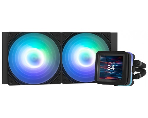 REFRIGERACION LIQUIDA CPU ZALMAN ALPHA2 DS A24 ARGB 240MM NEGRO