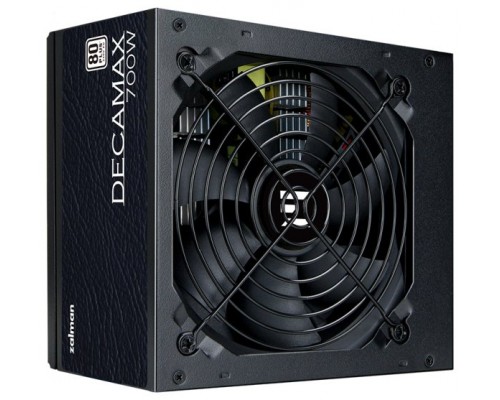 FUENTE DE ALIMENTACION ZALMAN DECAMAX 700W 80+ STANDARD ATX NEGRO
