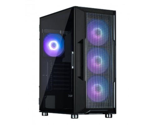 CAJA ZALMAN I3 NEO ARGB ATX 4XVENT 120MM 2XUSB 3.0 NEGRO S/N FUENTE