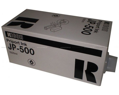 RICOH Tinta JP-500/JP-5000 NEGRO (1 BOTE DE 1000ml.)