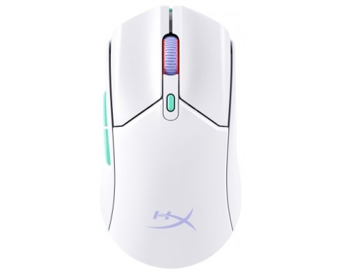 HP HyperX Pulsefire Haste 2 Core inalámbricos: ratón gaming (blanco/verde/púrpura)