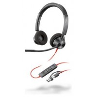 Auriculares poly estéreo blackwire 3325 con