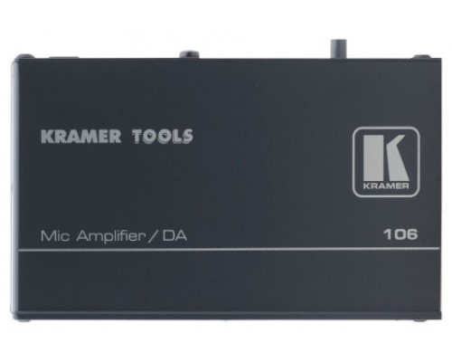Kramer Electronics 106 amplificador de audio Negro