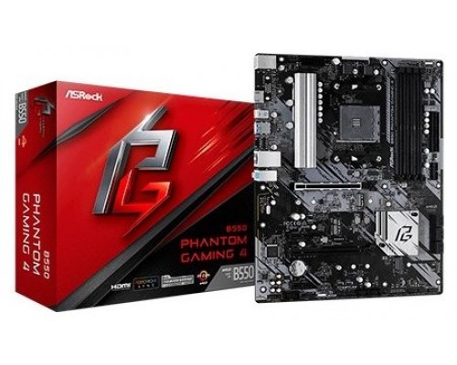 Asrock B550 Phantom Gaming 4 AMD B550 Zócalo AM4 ATX