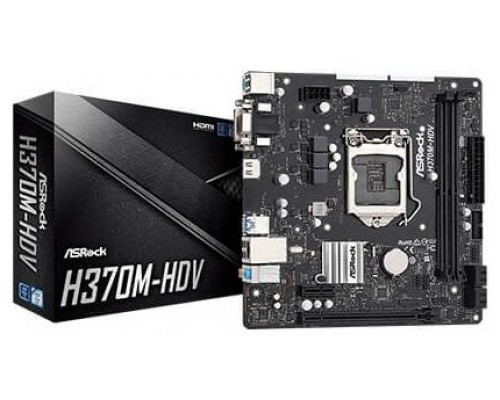 Asrock H370M-HDV placa base Intel® H370 LGA 1151 (Zócalo H4) ATX