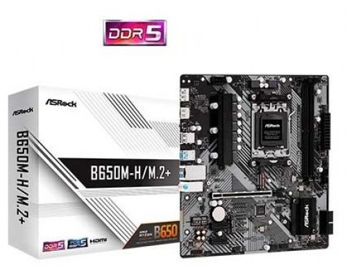 PB AMD SAM5 ASROCK B650M-H/M.2+ 2DDR5 PCIE 4SATA3