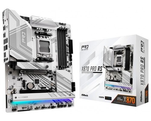 Asrock X870 PRO RS AMD X870 Zócalo AM5 ATX