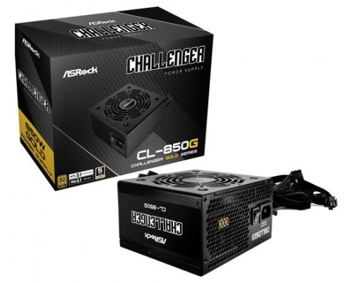 Asrock Challenger CL-850G unidad de fuente de alimentación 850 W 20+4 pin ATX ATX Negro