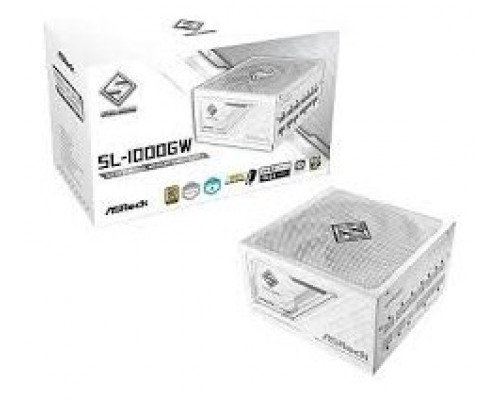 FUENTE ALIMENTACION ATX 1000W ASROCK SL-1000GW WHITE