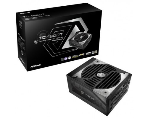 Asrock Taichi TC-1300T unidad de fuente de alimentación 1300 W 20+4 pin ATX ATX Negro