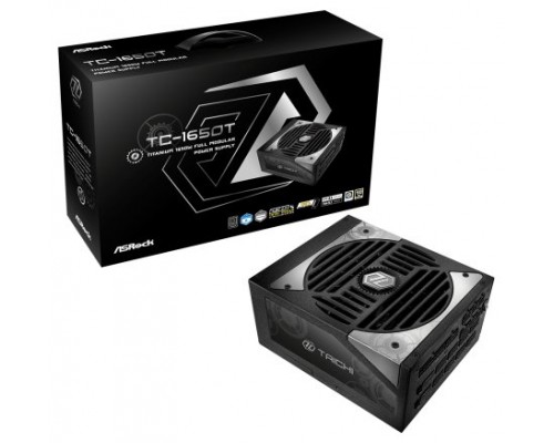 Asrock Taichi TC-1650T unidad de fuente de alimentación 1650 W 20+4 pin ATX ATX Negro